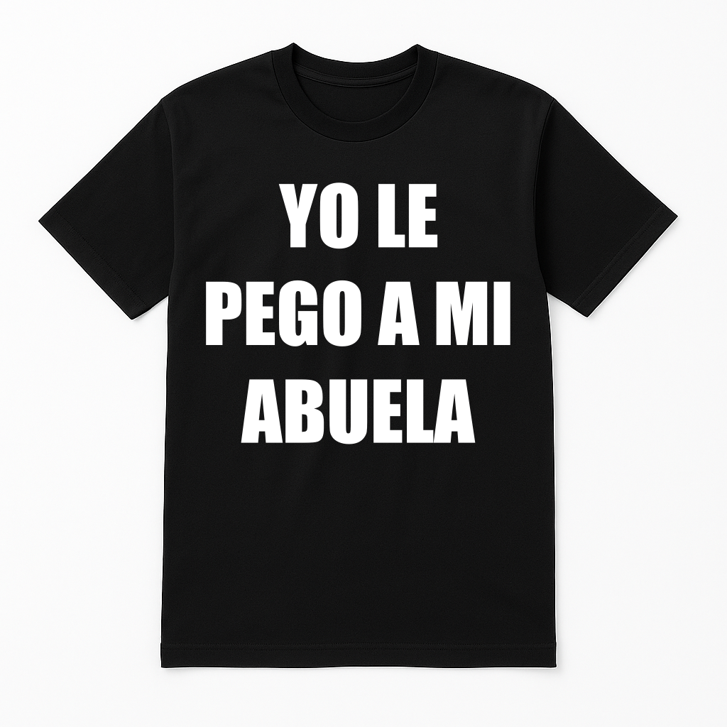 “YO LE PEGO A MI ABUELA” POLERA